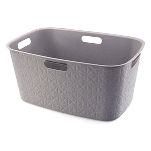 Cesta plastica riciclata (60x40x27,5cm) SOFTEX <b>Tortora</b> K258704 - Product Image 1