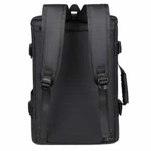 Großhandel große Kapazität 17-Zoll-Laptop-Rucksack Zwei-Wege-Verwendung wasserdichte College-Schult asche für Männer und Frauen Reise Tages rucksack - Product Image 4