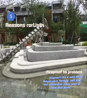 Revêtement liquide BAIRIJU en résine époxy pour allées, patios et terrasses de piscine, à base de galets de pierre lavée