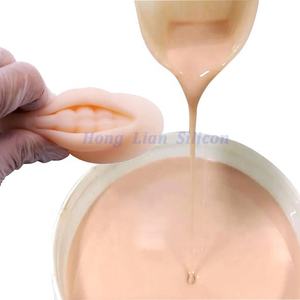 Karet silikon LSR rambut palsu kulit buatan tangan silikon untuk latihan tato menyesuaikan warna kulit silikon cair - Product Image 2