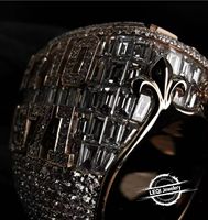 Bague de Mariage/Engagement/Championnat Hip Hop Personnalisée 100% Testée au Diamant - Or 10K/14K/18K Entièrement Sertie de Diamants de Laboratoire - Cadeau