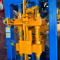 Machine à fabriquer des briques creuses en béton semi-automatique portable QT4-24, machine à mouler des blocs