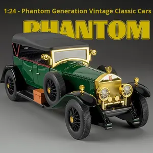 Modellino Auto d'Epoca Phantom in Scala <span class=keywords><strong>1</strong></span>:<span class=keywords><strong>24</strong></span>, Giocattolo in Metallo Pressofuso con Scatola, Accettiamo Dropshipping - Product Image 2