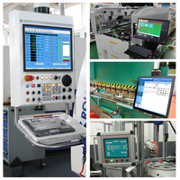 21,5" Moniteur à cadre ouvert, 12,1" & 15,6" Moniteurs industriels tactiles LCD, Panneau PC industriel pour HMI avec RS232