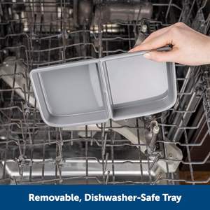 2 refeição programável automático gato cão alimentador Eco-Friendly tigela lenta seca semi-úmido alimento distribuidor 3 xícara/16 onça de plástico - Product Image 5