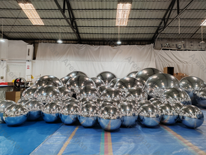 Tùy Chỉnh <span class=keywords><strong>Inflatable</strong></span> Gương Bóng Khổng Lồ Giáng Sinh Bóng Trang Trí Lớn Bóng Bay Bóng Sáng Bóng Trang Trí Lớn Bóng Bóng Để Trang Trí - Product Image 6