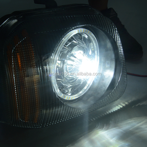 Phare LED 4x4 hors route avec yeux d'ange pour <span class=keywords><strong>Suzuki</strong></span> <span class=keywords><strong>Jimny</strong></span> accessoires lampe de puissance pour <span class=keywords><strong>Jimny</strong></span> - Product Image 6