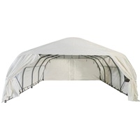 Abri Pliable Robuste Double Carport – Garage Portable pour Parking de Voiture
