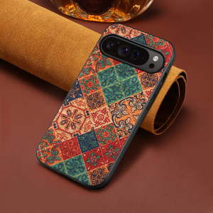 Funda para Teléfono Móvil Denior Cork con Diseño Irregular, Resistente a Impactos, Compatible con Carga Inalámbrica, para <span class=keywords><strong>Google</strong></span> Pixel Serie 11/10/9/8/7/6 - Product Image 2