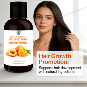 Suplemento vitamínico líquido multivitamínico de sabor personalizado para el cabello Promoción sin azúcar Desarrollo del cabello Multivitamínico líquido Crecimiento - Product Image 2