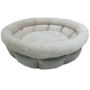 Wholesale Soft Warm Round Pet Nest From Manufacturer Deep Sleep Memory Foam <strong>Doghouse</strong> with Non-Slip Bottom for Dogs and Cats - Product Image 6