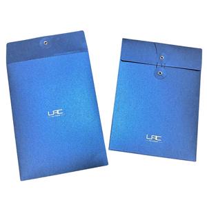 Wholesale Custom Gold Foil Hot Stamping Pearlescent Paper <strong>Envelope</strong> <strong>Button</strong> <strong>String</strong> Tie <strong>Envelope</strong> Packaging - Product Image 3