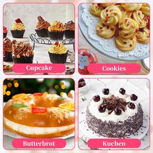 Ensemble de douilles à pâtisserie en acier inoxydable, robustes, écologiques, compatibles four et lave-vaisselle, pour pâtisserie DIY, crème au beurre, biscuits, choux - Product Image 4