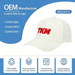 หมวกแก๊ปเบสบอล 6 แผง ผ้าฝ้ายแบบไม่แข็ง ปักลายตามสั่ง OEM ขายส่งสำหรับผู้ชาย - Product Image 1
