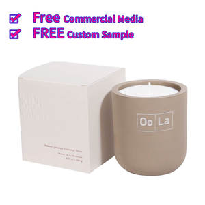 กล่องของขวัญบรรจุภัณฑ์เทียนหอมทรงสี่เหลี่ยมทำจากกระดาษ  เป็นมิตรกับสิ่งแวดล้อม พร้อมลายนูน - Product Image 6