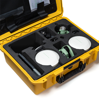 Penerima GPS SingularXYZ Presisi Tinggi 1408 Kanal E1 Gnss 60 °   Peralatan Survei Tanah IMU Tilt RTK GNSS Set Base dan Rover