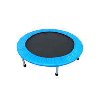 Mini Trampolín Plegable Weleap de PVC, Equipo de Gimnasio para Ejercicio en Interiores, para Uso Doméstico, Gimnasia en Interiores y Exteriores