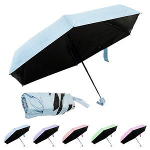 Paraguas de Bolsillo Mini Cápsula, Protección Solar UV, Regalos Empresariales de Lujo, Venta al Por Mayor, Paraguas <span class=keywords><strong>Plegable</strong></span> Manual de 6 Pliegues <span class=keywords><strong>para</strong></span> Mujer - Product Image 5