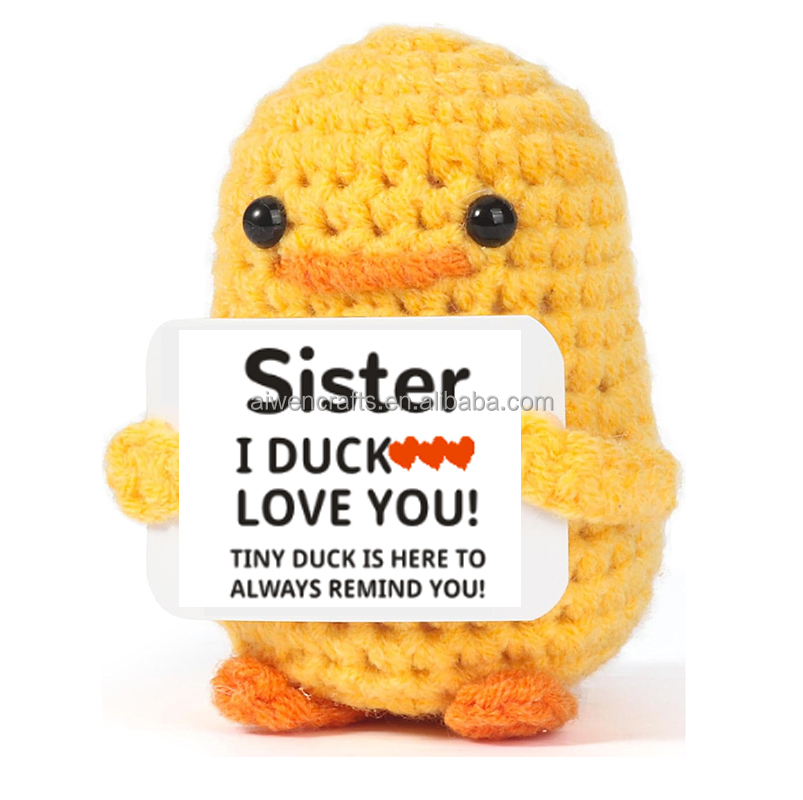 Yellow-sister heart card