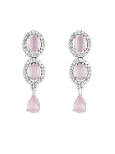 ชุดเครื่องประดับต่างหูชุบทองของผู้หญิงที่ดูสง่างามชุดเครื่องประดับสำหรับงานปาร์ตี้และงานเทศกาล - Product Image 3