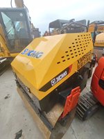 Compacteur routier d'occasion 6 tonnes à double tambour XMR60S, compresseur d'asphalte d'occasion, faible nombre d'heures de fonctionnement, compacteur de sol, engin de construction