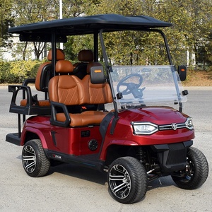 Nouvelle voiturette de golf électrique sur mesure aux États-Unis, moule privé, 4 places, prix d'usine de voiturettes de golf chinoises à vendre - Product Image 2