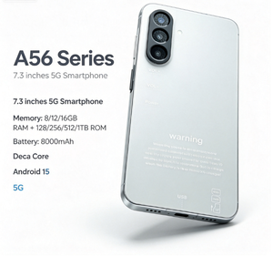 Télé<b>phone</b> mobile original A56 <b>Smart</b> <b>Phone</b> with Face Unlock Quick Unlock Safe and Convenient <b>Phone</b> Téléchargement de vidéo - Product Image 2
