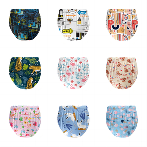 Produits populaires Couches imprimées personnalisées Couches pour bébés Sous-vêtements d'entraînement au pot confortables pour bébé - Product Image 2