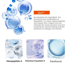 Sérum liquide raffermissant au cuivre bleu 5% Natural Green, hydrate et répare la barrière cutanée, apaise les peaux sensibles, visage, 33 ml - Product Image 2