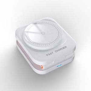 Smart Portable Phone Stand 15W Mobile <b>Watch</b> Earphone 4 in 1 Quick Charging Station Dock Wireless <b>Charger</b> - Product Image 6