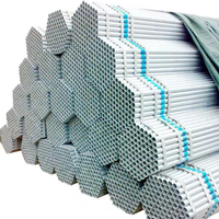 Tuyau galvanisé à chaud de 2 pouces conforme aux normes ASTM et API GI pour la construction, les clôtures et les échafaudages, avec services de cintrage et de découpe
