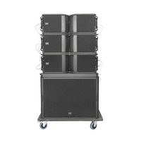 Sinbosen KA208 double 8 pouces linéaire basse dj haut-parleur avec gréement