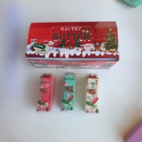 Bâton de beurre croustillant de Noël USA, jouet anti-stress souple en forme de beurre salé, jouet à presser fait main, cadeau de Noël souple