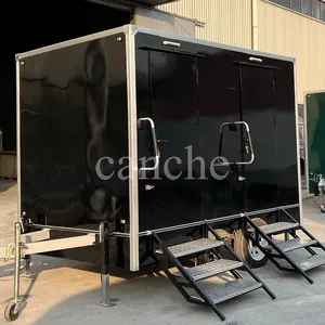 Baño Móvil para Exteriores, Contenedor de Baño Portátil, Remolque de Baño Público para Campamentos con Equipamiento - Product Image 5