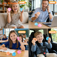 Jouet Squishy en Maltose Extensible Anti-Stress, Jouet Sensoriel Doux à Presser en Forme de Bonbon pour Enfants et Adultes