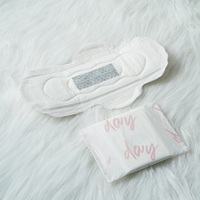 Serviettes hygiéniques ODM 290 mm pour la nuit avec ailes ajustables, conception ergonomique pour une liberté de mouvement pendant le sommeil