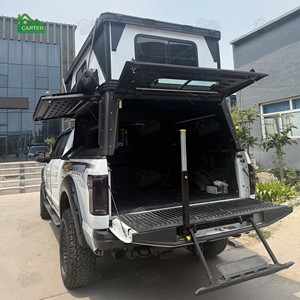 Tp07b Tp06w Tp07w Truck Camper Hardshell Rooftop <strong>Tent</strong> Roof Top <strong>Tent</strong> 4 <strong>Person</strong> Folding Camper Trailer <strong>pop</strong> <strong>up</strong> Pickup Camper Aufbau - Product Image 1
