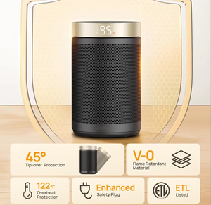 BSCI 2025 mới đến nhà điện nóng điện nhà không gian nóng điện với wifi điều khiển dao động và quá nóng - Product Image 5