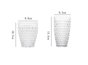 แก้วน้ำทรงลูกปัดดีไซน์ทันสมัย ขายดี ใช้งานได้หลากหลาย ปลอดภัยสำหรับเครื่องล้างจาน/ไมโครเวฟ เหมาะสำหรับดื่มน้ำและน้ำผลไม้ - Product Image 6