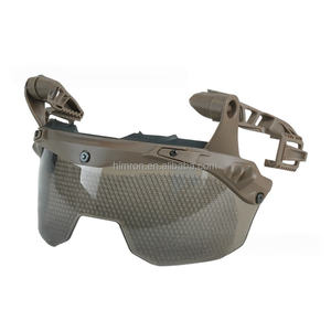 高速調整可能な戦術レールゴーグルOP保護処方メガネアンチフォグアンチバイオレンスPCレンズアイプロテクション - Product Image 2