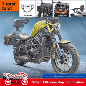 Kit de protection pour moto Kiden 150C, cadre en acier à haute teneur en carbone, revêtement antirouille, supports de sacoches latérales intégrés, prêt pour la livraison directe - Product Image 4