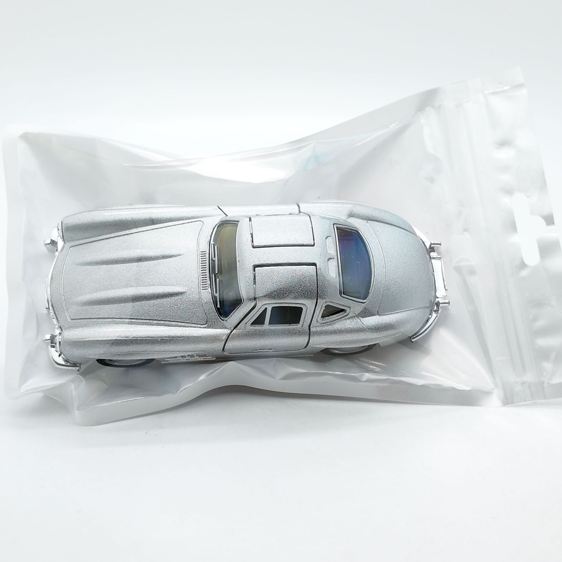 Old-fashioned Car silver (Self-sealing bag)