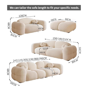 Pequeño apartamento sala de estar combinación sofá <span class=keywords><strong>Camas</strong></span> tapizado moderno sofá seccional conjunto de muebles para la <span class=keywords><strong>venta</strong></span> - Product Image 2