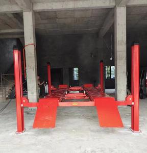 Pont élévateur automobile à quatre colonnes 4000 kg, avec vérin à deux rouleaux, capacité 4T - Product Image 3