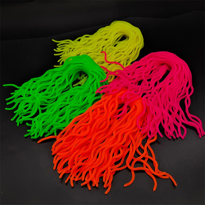 Set Combinado de Alta Calidad al por Mayor de 11cm/26g para Materiales de Atado de Moscas San <span class=keywords><strong>Juan</strong></span> Flies Leg Squirmy Wormy para Pesca en Lagos, Ríos y Arroyos - Product Image 4