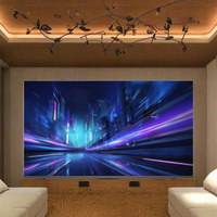TV Pintar Android 50 Inci 4K UHD Wifi Tanpa Bingkai Pabrik OEM ODM Grosir