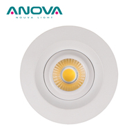 Mini Spot lumineux LED encastrable avec technologie COB, luminaire de plafond, éclairage d'intérieur, idéal pour un placard, 3W, 1 unité