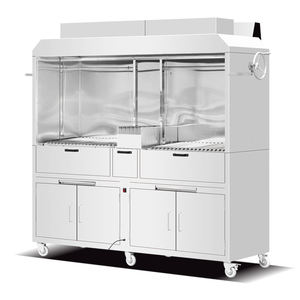 COSBAO Equipo de Panadería Comercial, Parrilla Automática para Churrasco para Restaurantes, Parrilla Multifuncional de Carbón, Acero Inoxidable - Product Image 5