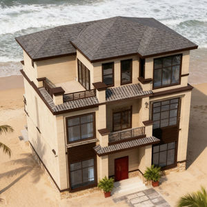 Casa rural prefabricada de la actividad de la quilla del chalet del acero ligero del diseño moderno con la <span class=keywords><strong>segunda</strong></span> <span class=keywords><strong>planta</strong></span> <span class=keywords><strong>para</strong></span> las <span class=keywords><strong>casas</strong></span> rurales autoconstruidas - Product Image 3