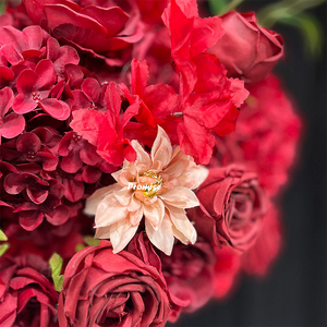 <span class=keywords><strong>Promessa</strong></span> decorazione <span class=keywords><strong>di</strong></span> nozze davanti alla fiamma rosa rosa fiore artificiale palla festa <span class=keywords><strong>di</strong></span> compleanno vestire i giochi - Product Image 2